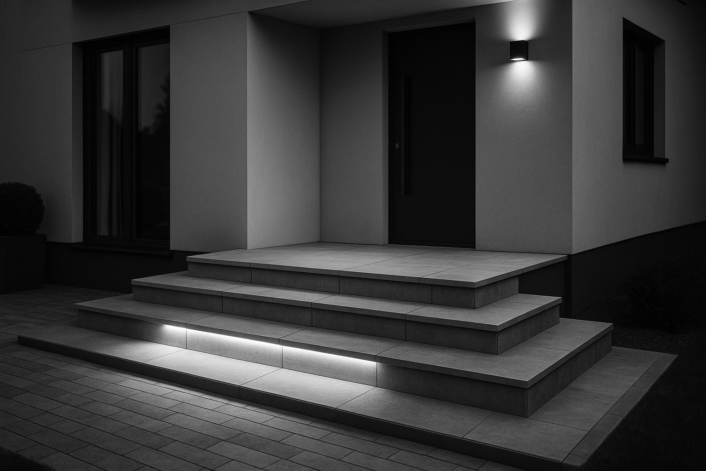 Nowoczesne schody wejściowe do domu – jak zaplanować idealne wejście?