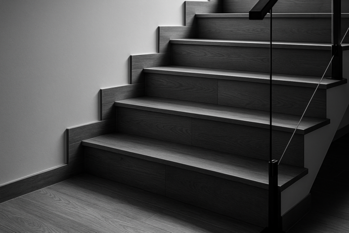 Schody z płytek drewnopodobnych – kiedy to dobry pomysł?